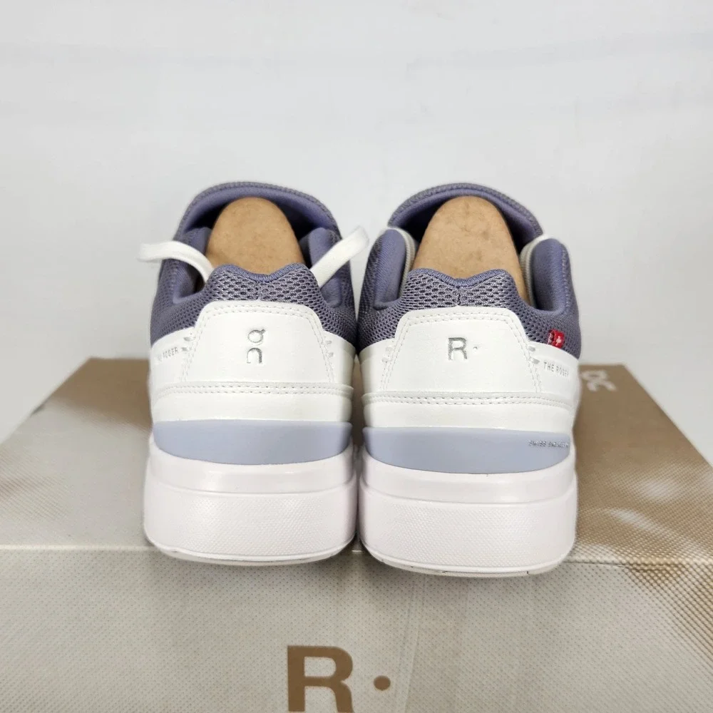 On The Roger Advantage Sneakers Women Size 9 White Fossil Tennis Shoes